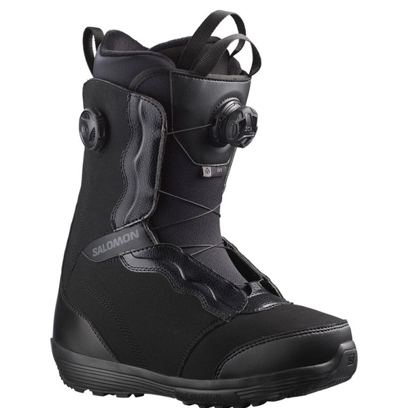 SALOMON IVY BOA SJ BOA 23.5㎝ Black NEW Salomon Ivy SJ BOA Black Women's Snowboard Boots Size 6.5